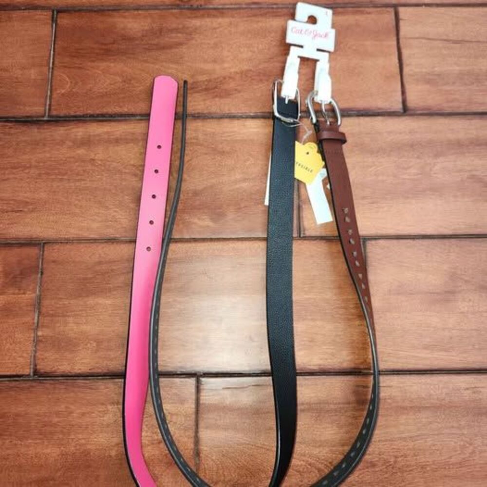 2 girls reversible belts